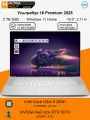 16.3 ноутбук Dell 16 Premium 2025 [3840x2160] Ultra9 285H 64GB LPDDR5X 2TB SSD M.2 NVIDIA GeForce RTX 5070 Win11 Home 2.11кг