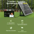Солнечная энергетическая система 50 Вт Солнечная панель и контроллер 10A для дома, автомобиля, улицы