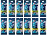 Одноразовые бритвы, RAPIRA, Sprint 2 лезвия, из высококачественной стали с платиновым напылением, 3 шт, 12 уп