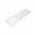 Панель ящика холодильника Indesit, Hotpoint-Ariston, Ariston, Whirlpool 455х130, цвет прозрачный