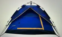 Палатка ACTIWELL, 2-х местная, 220x190x120 см, быстросборная, каркас из стекловолокна
