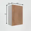 Кухонный модуль шкаф ЛДСП 500*720*300