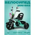 Велосипед трехколесный детский Mini, 2-5 лет, бирюзовый