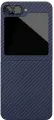 Чехол на Samsung Z Flip 6 Kevlar Case с MagSafe VLP, темно-синий