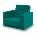 Кресло Адель фокус- мебельная фабрика 95х90х95 см изумрудный