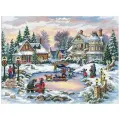 08569 Набор для вышивания крестом DIMENSIONS A Treasured Time Бесценное время