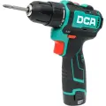 Аккумуляторная дрель-шуруповерт DCA 2 АКБ 2,0 А*ч, в кейсе ADJZ1203 (TYPE E)