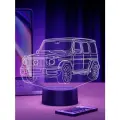 Ночник Автомобиль Гелик - Mercedes Gelandewagen, Идеальный подарок для создания атмосферы