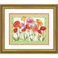 70-35350 Набор для вышивания крестом DIMENSIONS Poppy Pattern Маковый рисунок