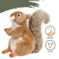Реалистичная мягкая игрушка Hansa Creation 3395 Рыжая белка, 16 см
