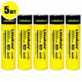 Аккумулятор 18650 (5 шт) LiitoKala Lii-35S 3.7V 3500 mAh / Литий-ионная батарея АКБ 18650 Li-ion 3.7В с емкостью 3500мАч