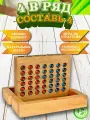 4 в Ряд Настольная Игра - Складывающееся поле - Экзотическое дерево Саман