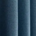 Ткань рогожка для штор отрез, голубой, 2 пог. метра