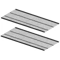 Полка сетчатая металлическая для гардеробной системы Титан-GS (603х406) (комплект 2шт) Цвет: Черный