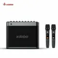 Портативная беспроводная колонка XDOBO Tuner 200W c 2 микрофонами / bluetooth 5.3 подключение, c тюнером