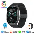 Smart Watch Women AMOLED IP68 Black Mesh Belt