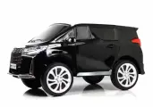 Детский электромобиль Rivertoys K555AM с дистанционным управлением, полноприводный черный глянец
