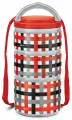 Термо ланч-бокс Milton Feast Tiffin 3 Red, объемом 0,82 литра