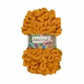 Пряжа ARACHNA LAZY 100% микрополиэстер 5 шт. х 100 г 8.5 м №17 горчичный