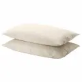 DVALA Наволочка икеа, бежевый 2 шт 50x70 см (50357304)
