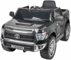 Детский электромобиль на аккумуляторе и с пультом управления, Toyota Tundra, цвет чёрный