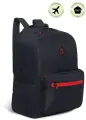 Рюкзак GRIZZLY RQL-218-9 черный-красный, 28х41х18