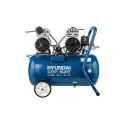 Воздушный компрессор Hyundai HYC 3050S 2000 Вт, ресивер 50 л, 300 л/мин, 8 Bar, безмасляный, поршневой для покраски