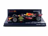Коллекционная машинка MINICHAMPS 1:43 RED BULL RACING RB16B - MAX VERSTAPPEN WINNER ABU DHABI GP 2021
