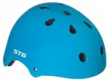 Шлем STG , модель MTV12, размер XS(48-52)cm синий, с фикс застежкой.