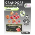 Влажный корм для кошек Grandorf Fresh Филе тунца с филе краба в желе 70гр*6шт
