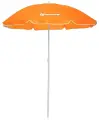 Зонт Nisus пляжный d 1,6м прямой оранжевый (19/22/170т) (n-160) .
