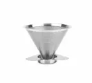 Воронка (пуровер) SamaDoyo v60 для кофе, из нержавеющей стали