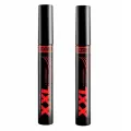 Тушь для ресниц Luxvisage XXL Эффект накладных ресниц, Суперобъем, 9 гр - 2 штуки