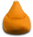 Кресло-мешок PUFON груша размер 3XL, оранжевый , материал дюспо