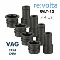Ремонтный комплект катушки зажигания Audi / Volkswagen / Seat / Skoda / наконечник + сальник (4 шт.) RVLT-13