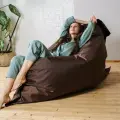 Кресло мешок Подушка Bubble Bag XXXL 140х160 влагостойкий оксфорд с пенополистиролом бескаркасный пуф груша