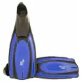 Ласты резиновые MARLIN MIAMI BLUE, синие, р-р 42-43