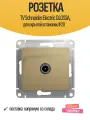 Розетка TV Schneider Electric GLOSSA, для скрытой установки, IP20