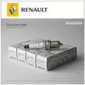 Cвечи зажигания RENAULT 7700500155, 1-контактные, комплект 4шт. Рено Логан, Лада Ларгус