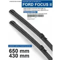 Щетки стеклоочистителя для FORD FOCUS 2 - бескаркасные дворники Форд Фокус 2 650 430 мм комплект.