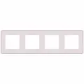 4 шт. Legrand INSPIRIA Розовый Рамка - 4 поста, 673964