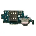 Шлейф для телефона Samsung G996B (S21+) плата системный разъем/разъем SIM/микрофон
