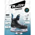 Хоккейные коньки RUSH Razor 4R Pro - Возраст Взрослый (SR), Размер 8.5, Полнота D