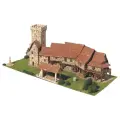 Керамический конструктор Конюшня со средневековой башней, Aedes Ars (Испания), 575х250х220, 5600 деталей, сложность 7/10