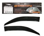 Дефлектор боковых стекол ВАЗ-2121-3х дверная на скотче 2шт. Voron Glass (AZARD)