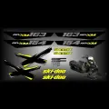 Наклейки BRP SKI DOO SUMMIT XM 154 черные