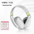 VGN Наушники беспроводные с микрофоном, Bluetooth, USB, черный
