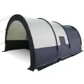 Кемпинговая пятиместная палатка Talberg TONNEL PLUS 5, серая, двухслойная.