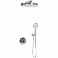 Душевая система Sancos Space SC3006CH с термостатом Хром, современный стиль
