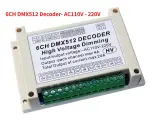 SAGE LU MEI 6-канальный DMX512 декодер 220В для ламп накаливания